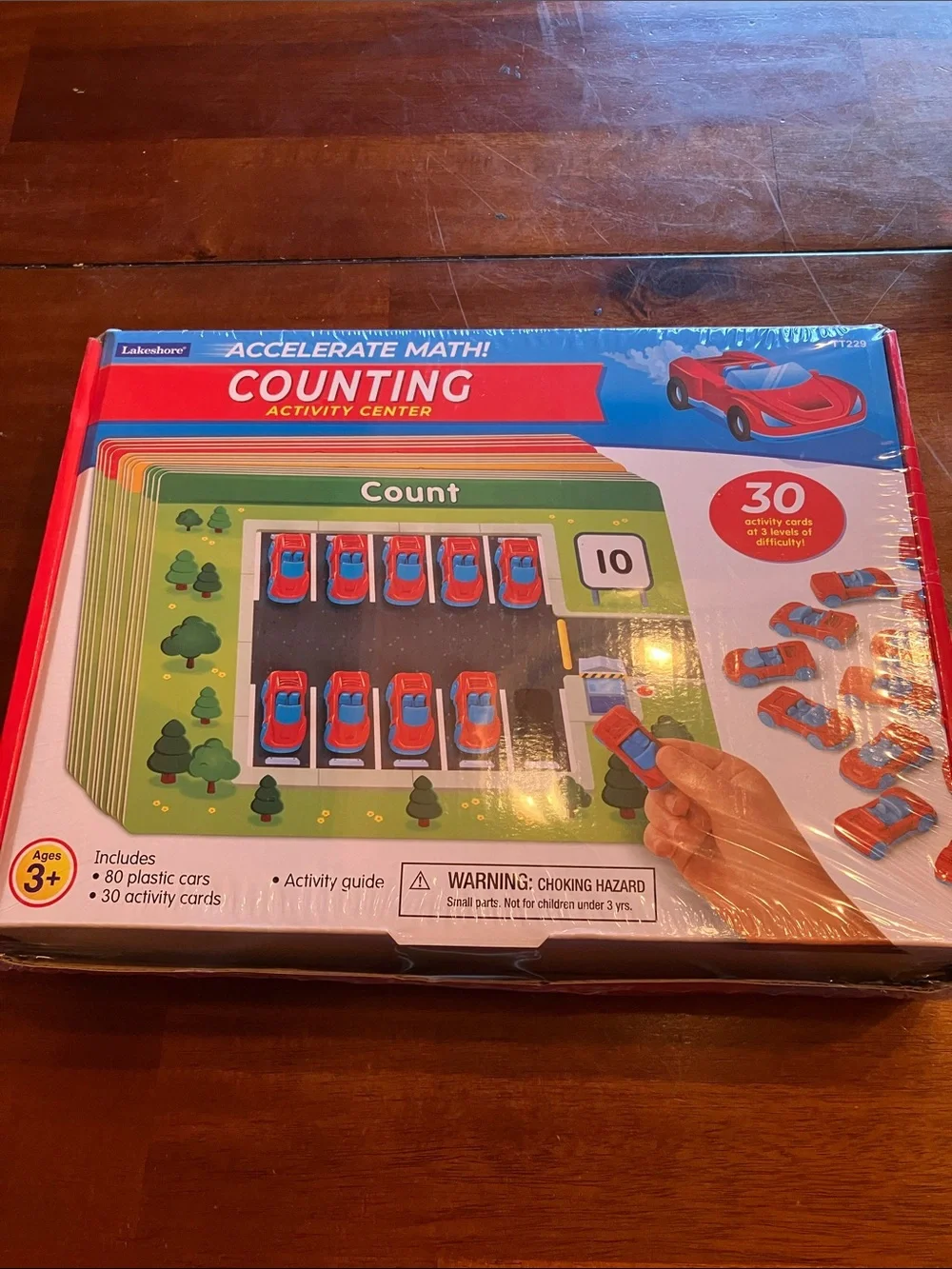 Lakeshore Accelerate Math! Counting Activity Center - Red